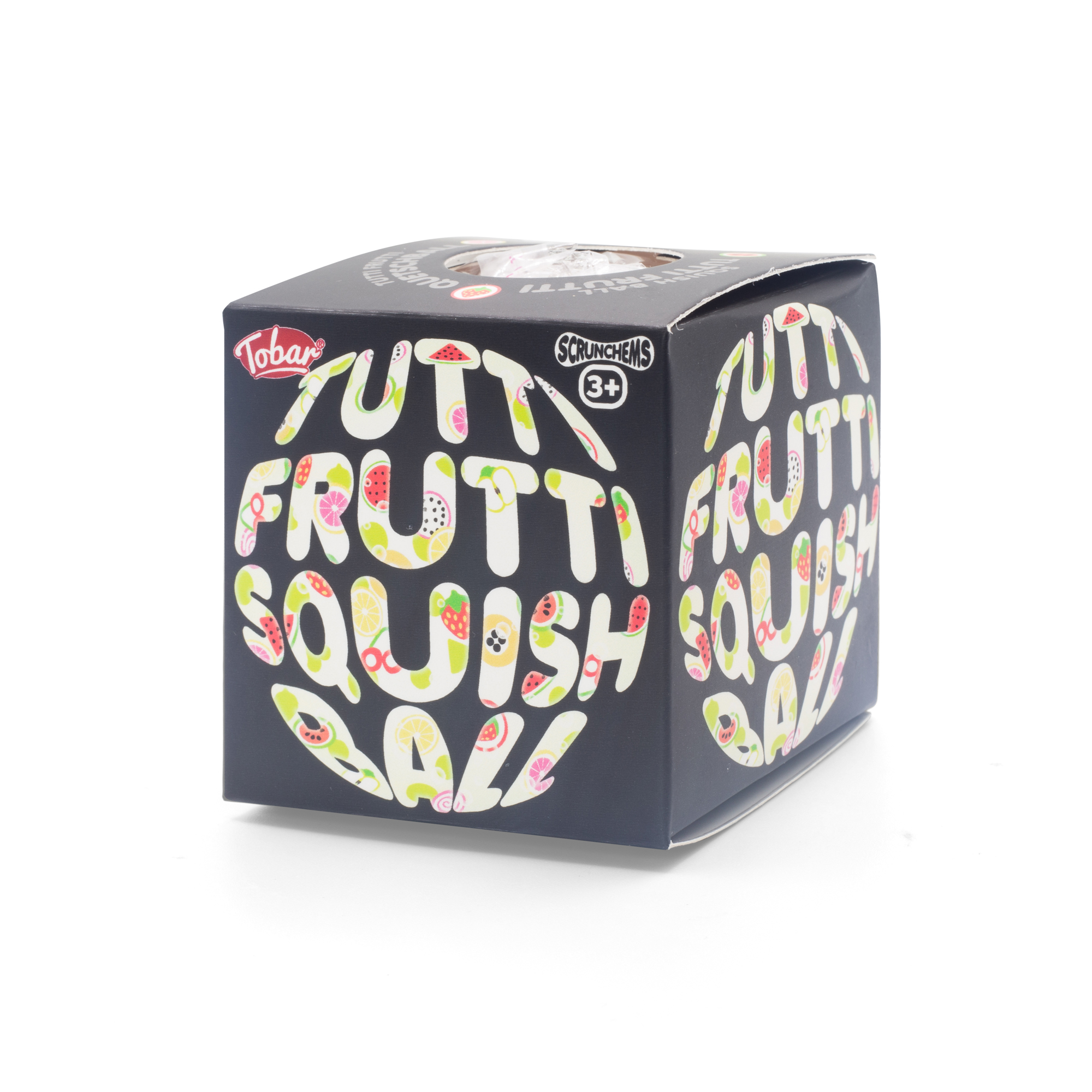 TOBAR SCRUNCHEMS Antistresinis kamuoliukas „Tutti Frutti“