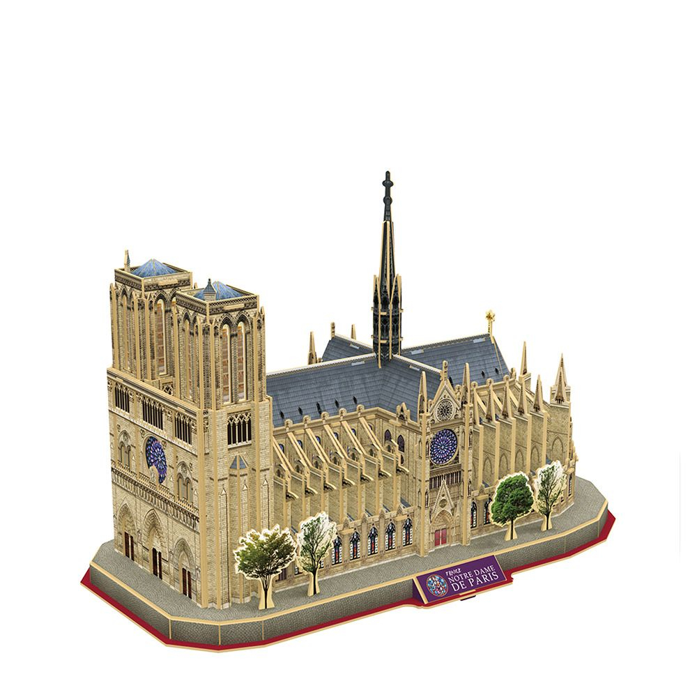 CUBIC FUN CUBICFUN 3D dėlionė iš serijos „National Geographic“ - „Noterdamo katedra“