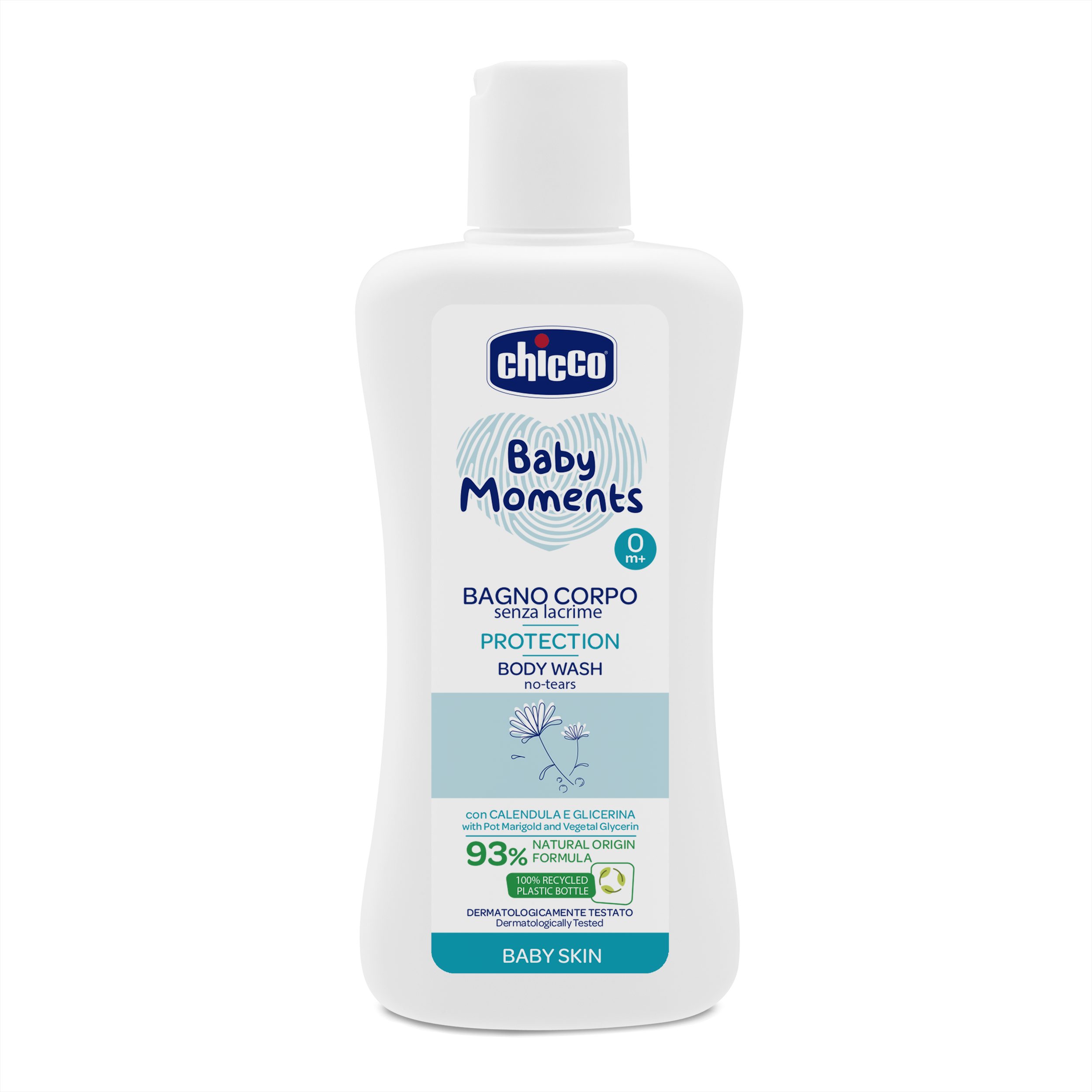 Chicco  Prausiklis BABY MOMENTS PROTECTION, 200 ml