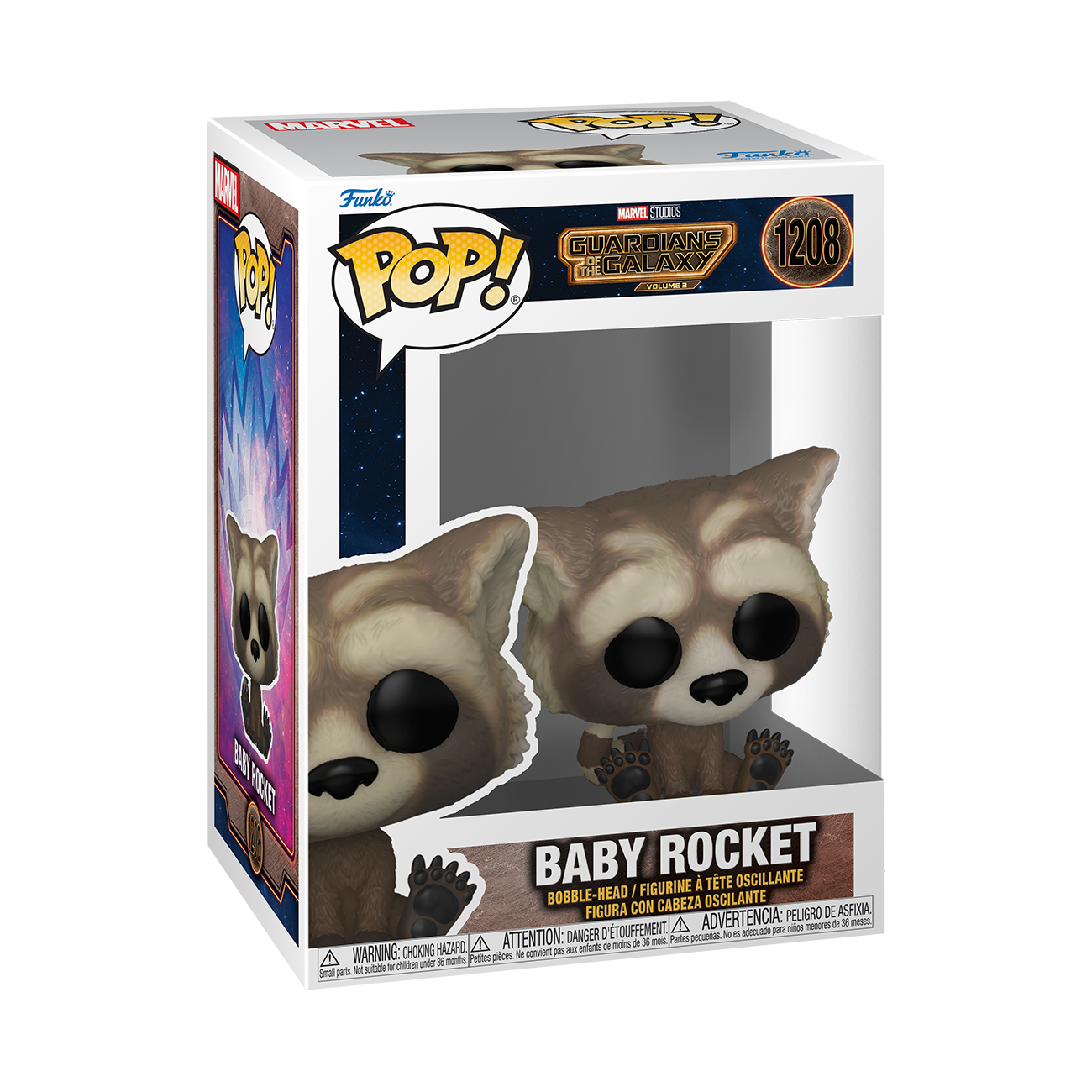 FUNKO  POP! Vinilinė figūrėlė: Guardians of The Galaxy 3 - Baby Rocket