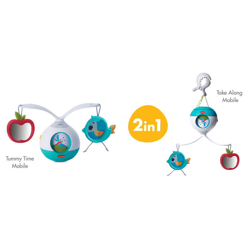 Tiny Love karuselė-interaktyvus žaislas Tummy Time Meadow Days Mobile