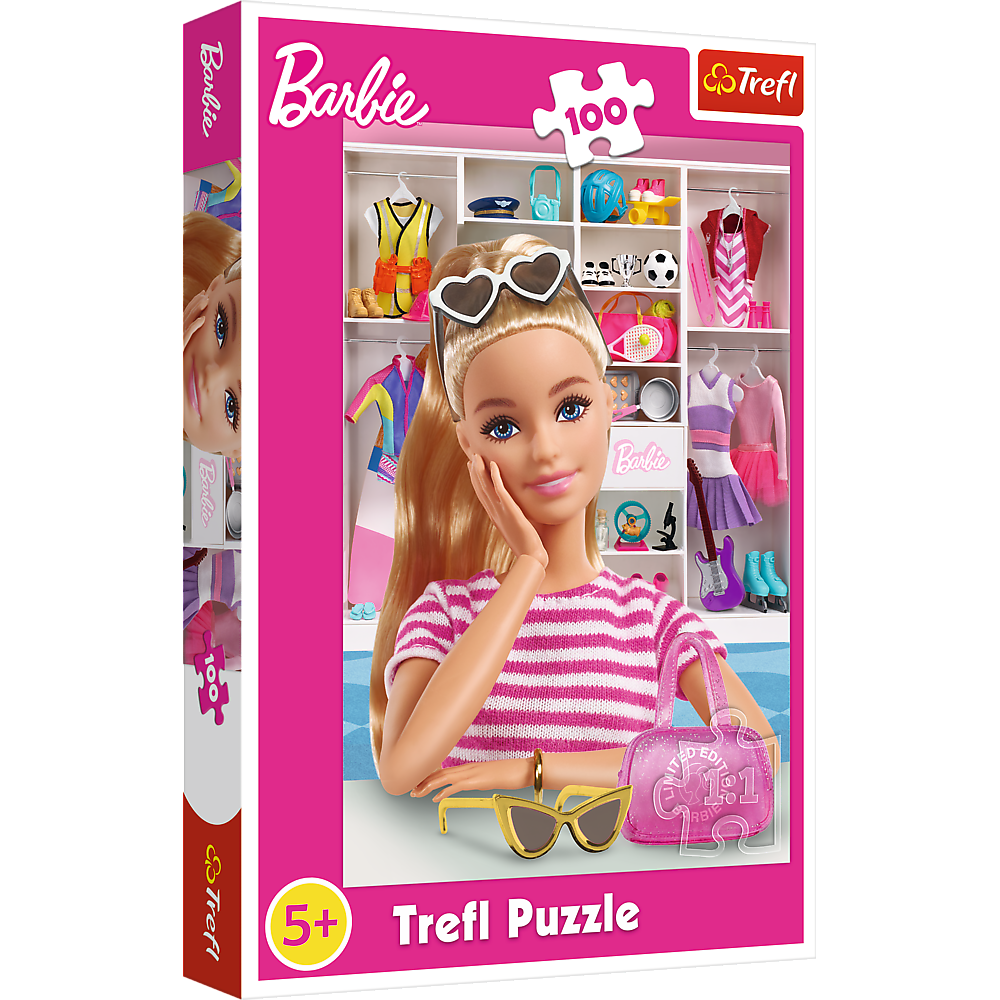 Barbie TREFL  Dėlionė, 100 det.
