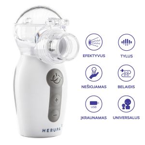 Herupa belaidis inhaliatorius Smart Mesh 
