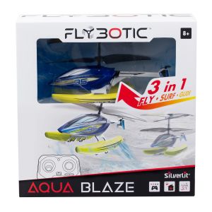FLYBOTIC  Radijo bangomis valdomas  sraigtasparnis &bdquo;Aqua Blaze&ldquo;, 22 cm