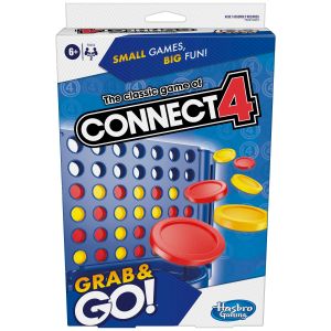 HASBRO GAMING &bdquo;Grab&Go&ldquo; kelioninis žaidimas &bdquo;Connect 4&ldquo;