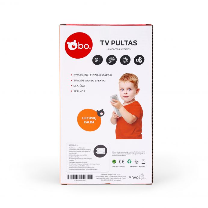 bo. Lavinamasis TV pultas, lietuvių k. &ndash; nuotrauka 5