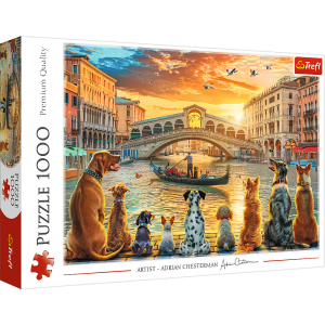 TREFL  Dėlionė &bdquo;&Scaron;unys Venecijoje&ldquo;, 1000 det.