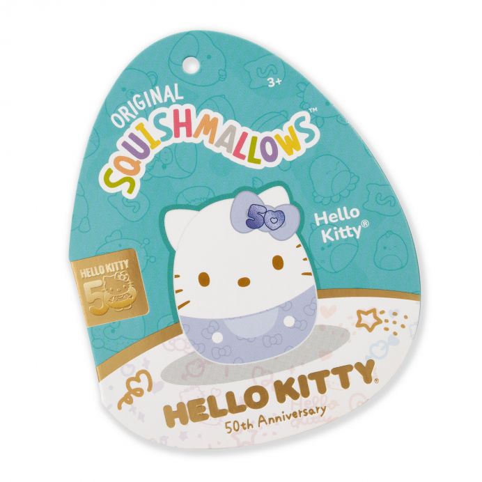SQUISHMALLOWS HELLO KITTY W21 Pliu&scaron;inis žaislas Embossed Bows, 20 cm &ndash; nuotrauka 7