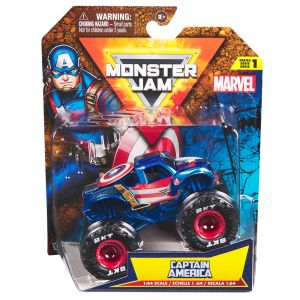 MONSTER JAM  Vehicle 1:64 Marvel Single Pack