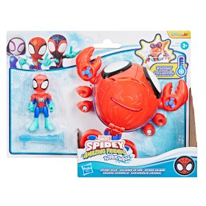 SPIDER-MAN SPIDEY AND HIS AMAZING FRIENDS Vandens transporto priemonė su figūrėle