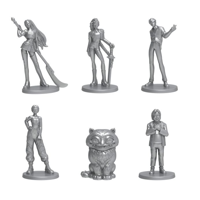 MONOPOLY Stalo žaidimas &bdquo;: KPOP Demon hunters&ldquo;, anglų k. &ndash; nuotrauka 6