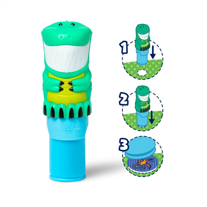 MELISSA & DOUG STICKER WOW! Veiklos knygelė &bdquo;Dinozauras&ldquo; &ndash; nuotrauka 2