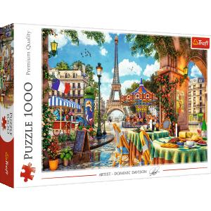 TREFL PUZZLES TREFL dėlionė &bdquo;Rytas Paryžiuje &ldquo;, 1000 det.