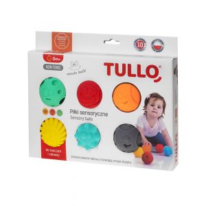 Tullo kamuoliukai sensoriniam vystymui, veidukai, 6 vnt., 462