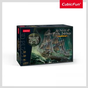 CUBIC FUN CUBICFUN 3D dėlionė su LED &bdquo;Skrajojantis olandas&ldquo;