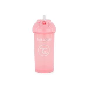 Twistshake gertuvė su &scaron;iaudeliu nuo 6mėn., 360 ml, rausva 78588