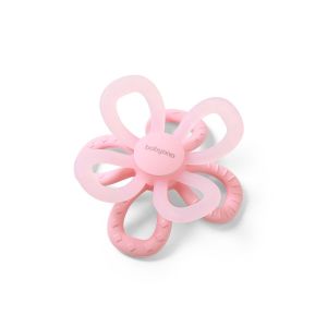 BabyOno silikoninis kramtukas gėlė rožinis 1596/01