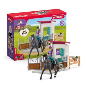SCHLEICH  HORSE CLUB Rinkinys Lisa ir Storm