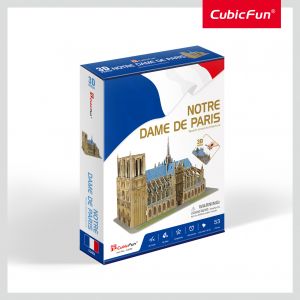 CUBIC FUN CUBICFUN 3D dėlionė &bdquo;Paryžiaus Dievo Motinos katedra&ldquo;