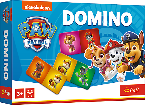 PAW PATROL TREFL  Žaidimas Domino „Šuniukas-patrulis“
