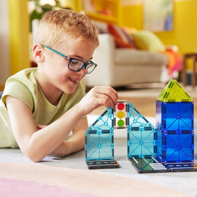 MAGNA-TILES Magnetinis konstruktorius &bdquo;Policijos patrulis&ldquo;, 20 det. &ndash; nuotrauka 6
