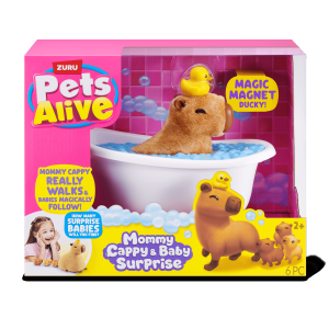 PETS ALIVE  Kapibarų mama su mažyliais
