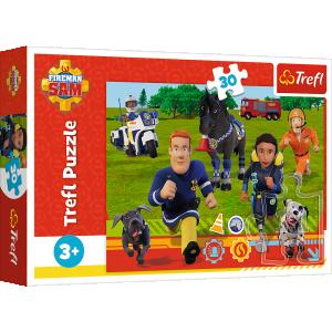 TREFL  FIREMAN SAM dėlionė &bdquo;Gaisrininkas Semas&ldquo;, 30 det.