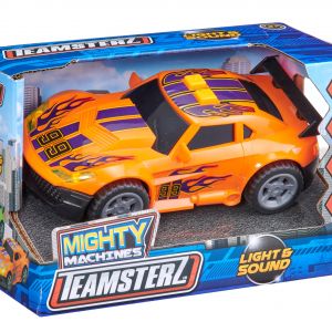 TEAMSTERZ  MIGHTY MACHINES Gatvės automobilis su &scaron;viesomis ir garsais, 12,5 cm