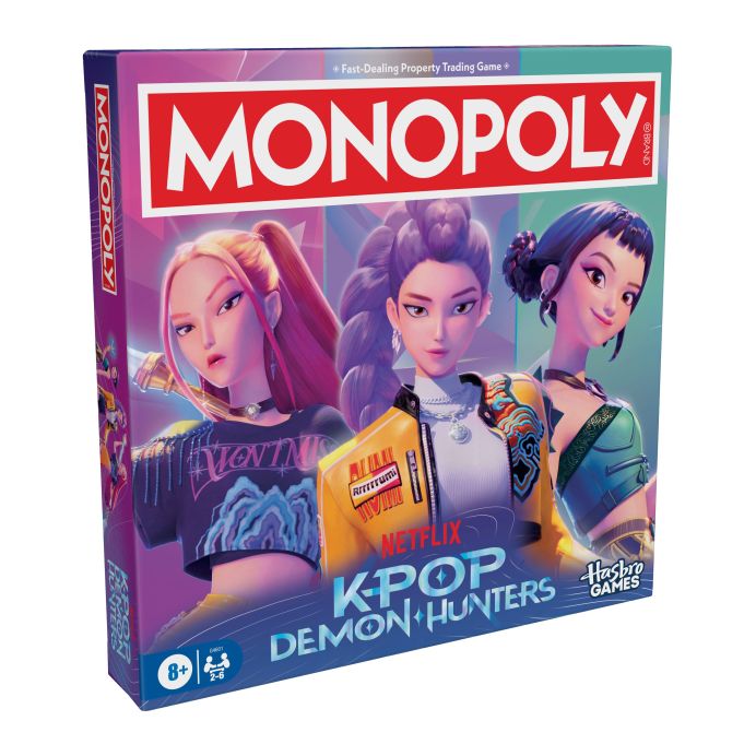MONOPOLY Stalo žaidimas &bdquo;: KPOP Demon hunters&ldquo;, anglų k. &ndash; nuotrauka 2