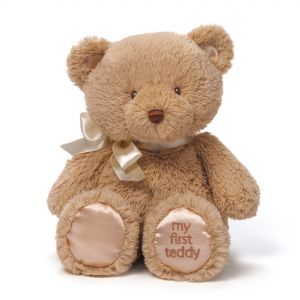 SM GUND GUND Mano pirmasis pliu&scaron;inis me&scaron;kutis, rudas, 45 cm