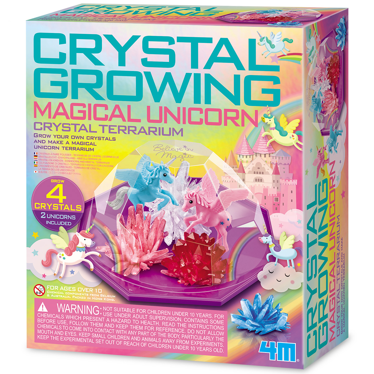 4M  Magiškas vienaragių kristalų terariumas