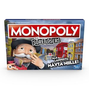 MONOPOLY HASBRO  For Sore Losers - FIN only