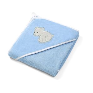 BabyOno rank&scaron;luostis su gobtuvu veliūras 100x100 mėlynas, koala, 540/04