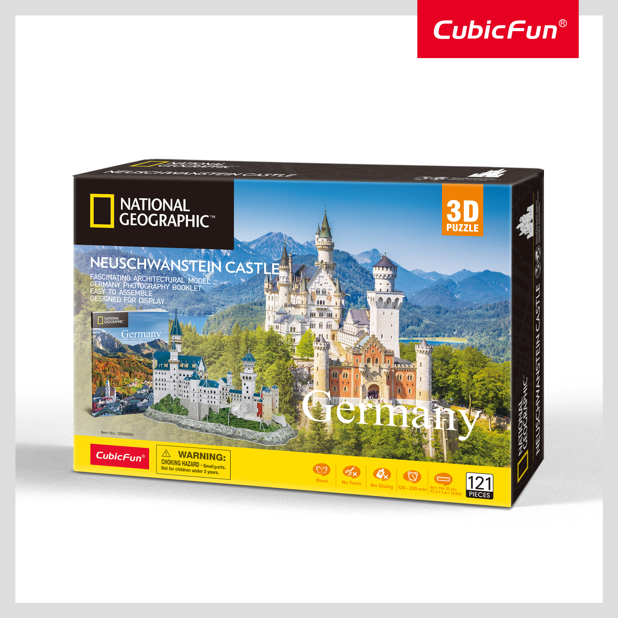 CUBIC FUN CUBICFUN 3D dėlionė „Neuschwanstein pilis“