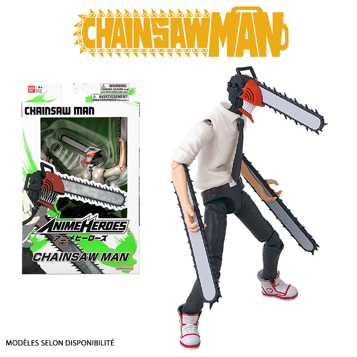ANIME HEROES  Chainsaw Man figūrėlė su priedais, 16 cm - Chainsaw Man