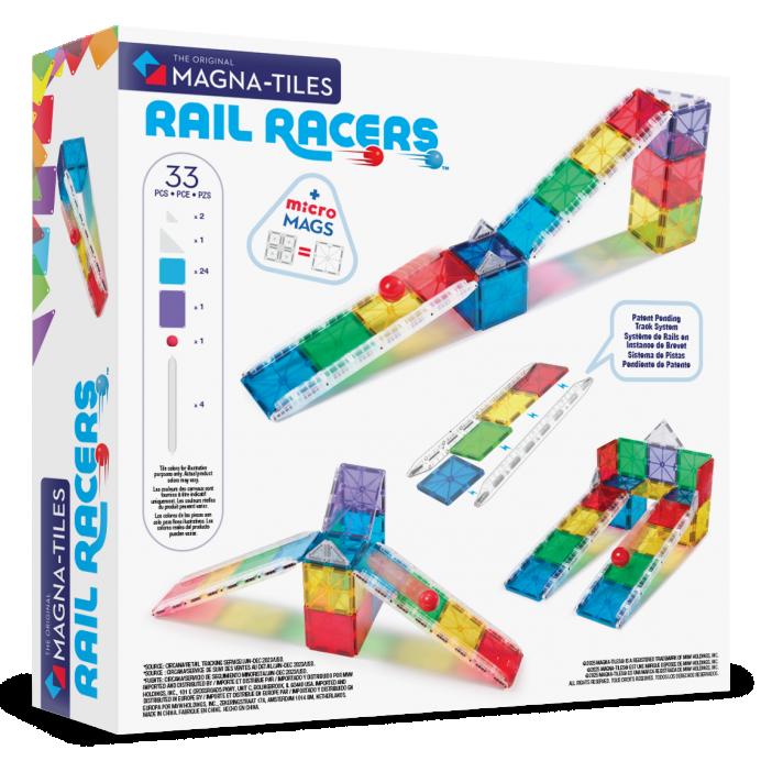 MAGNA-TILES Magnetinis konstruktorius &bdquo;Kamuoliuko trasa&ldquo;, 33 det. &ndash; nuotrauka 2