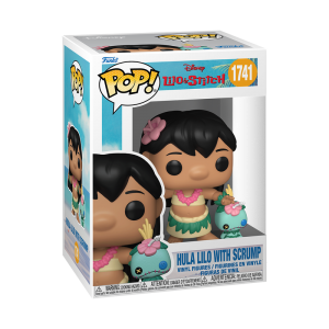 FUNKO  POP! Vinilinė figūrėlė: Disney: Lilo & Stitch - Hula Lilo with Scrump