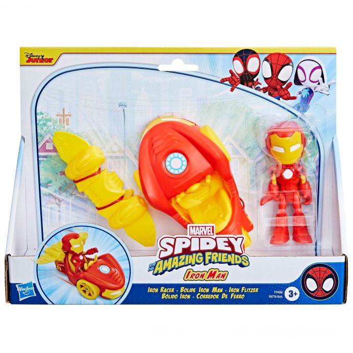 SPIDER-MAN SPIDEY AND HIS AMAZING FRIEND Figūrėlė su transporto priemone &ndash; nuotrauka 6