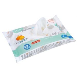 Akuku  vaiki&scaron;kas drėgnas tualetinis popierius, 50 vnt. A0030