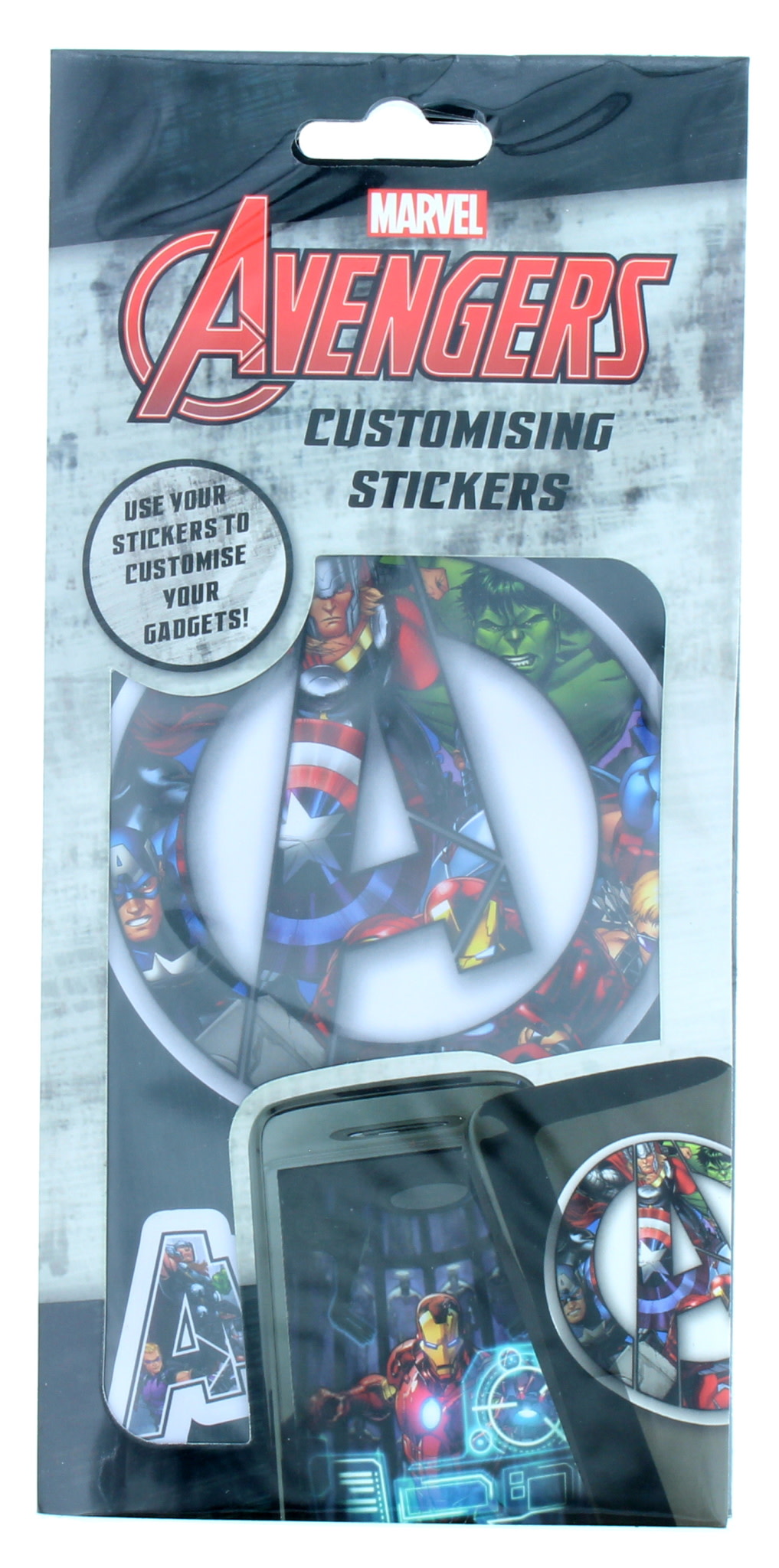 AVENGERS lipdukų rinkinys ICON CUSTOMISING STICKERS SET  