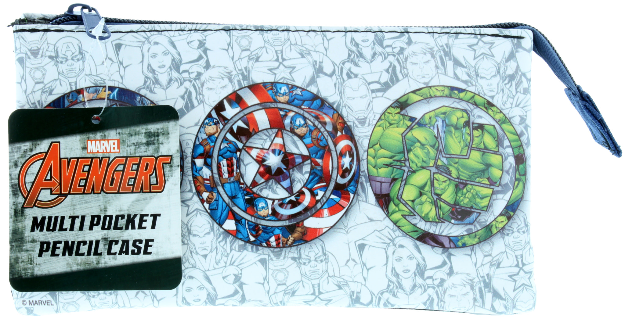 AVENGERS penalas ICON MULTIPOCKET PENCIL CASE 