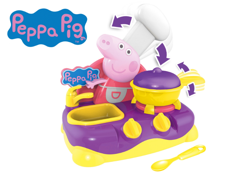 HTI  Kiaulytės Pepos virtuvėlė Peppa Pig
