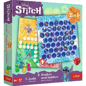 TREFL  DISNEY STITCH Žaidimas 2 in 1, Stičius ir Lilo (leedu)