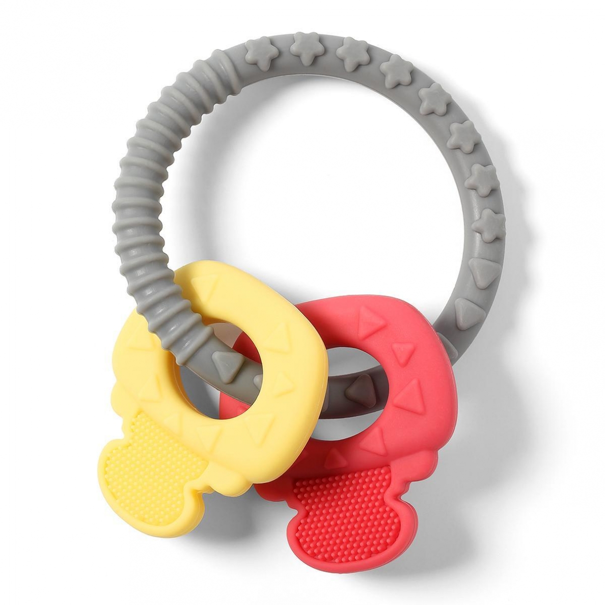 BabyOno kramtukas raktai, ORTHO (geltonas/raudonas/pilkas), 486
