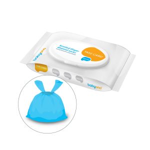 BabyOno mai&scaron;eliai panaudotiems vystyklams 100 vnt., 1052