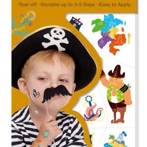 AVENIR  Priklijuojamos tatuiruotės &bdquo;Piratai&ldquo;