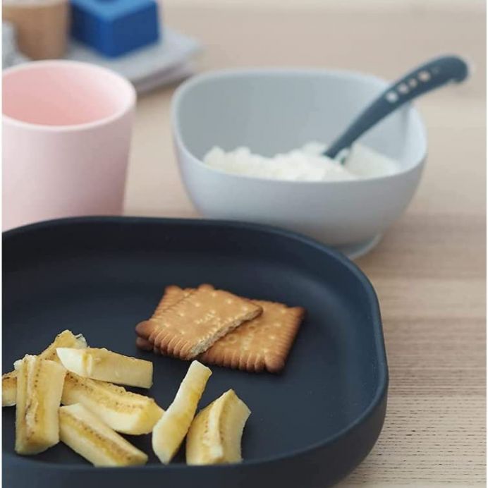 Beaba silikoninis 4 vnt. pietų rinkinys, NIGHT BLUE &ndash; nuotrauka 3