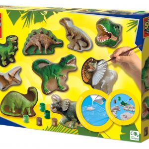 SES  Kūrybinis rinkinys &bdquo;Gipsiniai dinozaurai&ldquo;