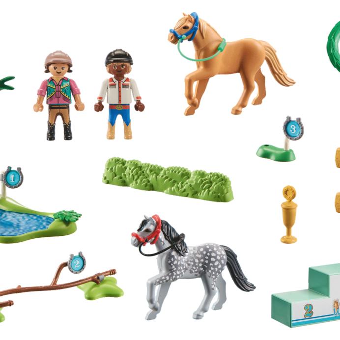 PLAYMOBIL HORSES OF WATERFALL Ponių turnyras 71495 &ndash; nuotrauka 4