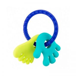 Akuku  silikoninis kramtukas FOOT/HANDS, A0127